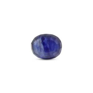 Handcrafted 8.3 Carat Sky Blue Oval Cabochon Lab Created Sapphire Loose Gemstone for Fine Jewelry - Product Image 2
