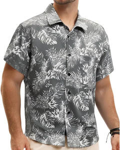 Camiseta Casual de Manga Corta para Hombre, de Algodón Tejido, Color Sólido, Tejido Transpirable y Ligero, Servicio Personalizable OEM/ODM - Product Image 2