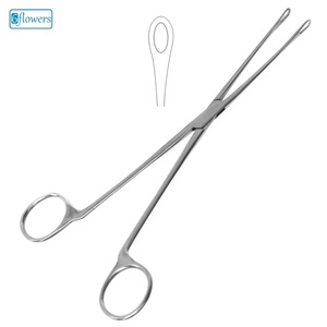 Pinzas Blake Gall Stone Rectas para Cirugía, Instrumento Quirúrgico F14-160 Clase II para Cirugía General, ISO 9001:2015 ISO13485 - Product Image 1