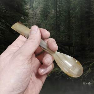 Sendok Gagang Panjang Tanduk Kerbau Poles Tangan AUREVIA CRAFTS Berkualitas Terbaik Buatan Tangan Ramah Lingkungan Tahan Lama Mewah Modern - Product Image 3