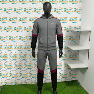 Nueva Llegada: Conjuntos Deportivos de Dos Piezas para Hombre, Casuales, de Color Sólido, Transpirables, Ligeros, 100% Algodón, Precio al por Mayor para Invierno - Product Image 2