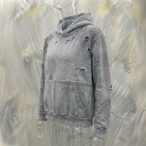 Sudadera con Capucha y Cremallera Snow Grace, Corte Holgado, Estampado de Letras en la Parte Delantera, Manga Larga, Estilo Casual de Invierno para Hombre - Product Image 4