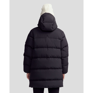 Chaqueta de plumón impermeable y cortavientos para mujer, gruesa, de invierno, con capucha, para exteriores, talla grande, al por mayor, abrigo acolchado cálido - Product Image 4