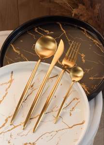 Stainless Steel - Heat Resistant Cooking <b>Tools</b> With <b>Silicone</b> Handles Kitchen Utensil Set - Product Image 3