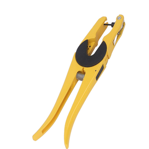 Yellow Veterinary Ear Tag Applicator for Livestock Heavy Duty Cattle Ear Tags for Quick and Accurate Tagging of Cattle and Pigs - Product Image 2