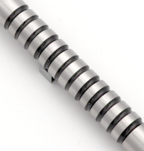 Proximator Petit instrument d'extraction dentaire incurvé de 2,5 mm à extrémité unique, en acier inoxydable chirurgical, pour ligament parodontal, ligne noire - Product Image 3