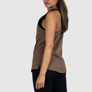 Camiseta Deportiva sin Mangas para Mujer, Estilo Racerback, para Gimnasio, Entrenamiento, Fisicoculturismo, Fitness, Casual, Sólida - Product Image 2