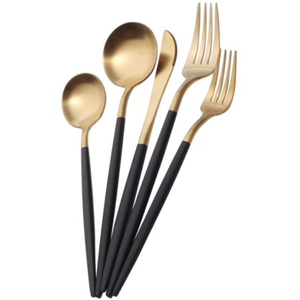 Affordable prices Flatware Set With Green <b>Plastic</b> Handles High <b>Mirror</b> Polish Dishwasher Safe Metal Cutlery For Catering - Product Image 4