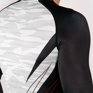 Most Popular men's Custom MMA Rash Guard Compression Top BJJ Grappling No Gi Training Shirt OEM Sportswear Manufacturer - Product Image 6