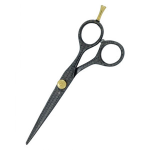 Premium Professional Hair Cutting Scissors Sharp <b>Blade</b> Tip Black Color Gold Screw Stainless Steel <b>Barber</b> Shear Salon Razor - Product Image 4
