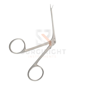 Pinces à sertir House Alligator 130 mm en acier inoxydable, instrument otologique pour le sertissage de prothèses du conduit auditif par SurgiRight - Product Image 1