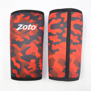 Custom Print Multi-Color Powerlifting Neoprene <b>Knee</b> Sleeves Low MOQ Weightlifting Compression Brace Factory Supplier - Product Image 1