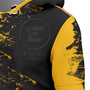 Sudaderas con Capucha de Invierno con Estampado por Sublimación, Nuevo Diseño, 100% Algodón, Ecológicas, Transpirables, de Secado Rápido, Ligeras, con Bolsillo, para Hombre, de Alta Calidad - Product Image 5