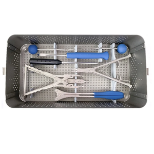 Kit d'instruments pour vis pédiculaires vertébraux, outils chirurgicaux manuels certifiés CE Classe I pour utilisation en bloc opératoire - Product Image 4