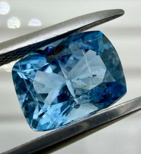 Piedra Preciosa de Aguamarina Natural, Piedra Suelta, Genuina Aguamarina Azul, Beryl, para Joyería, Anillo, Colgante, Regalo para Coleccionistas - Product Image 1