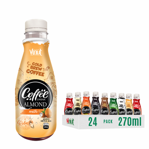 Café froid VINUT 270ml, Arabica Robusta, sans OGM, sans produits laitiers, sans gluten, prix d'usine, étiquette privée OEM/ODM - Product Image 1