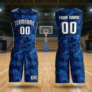 Ensemble d'uniformes de basketball personnalisés haut de gamme unisexe en polyester respirant à séchage rapide, maillot et short d'équipe, vêtements de sport grandes tailles - Product Image 3