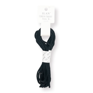 Cordoncino Ritorto Nero da 5mm x 4m per Cucito - Product Image 2