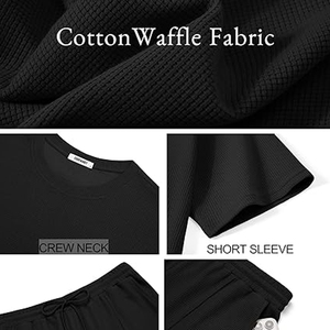 Custom Mens <b>Set</b> Manufacturer Cotton Cargo Shorts T Shirt 2 Piece Casual OEM Private Label Bulk - Product Image 5