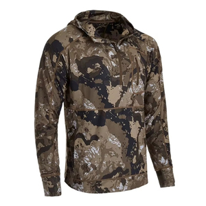 Sweat à capuche tactique coupe-vent pour homme, idéal pour la chasse en hiver, avec faible MOQ, nouvelle arrivée, qualité supérieure, polaire unie - Product Image 3