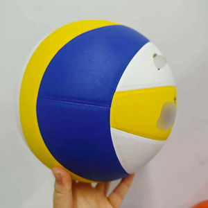 Ballon de volley-ball de plage Mikasaa taille 5 officielle en cuir PU souple, vente en gros pour débutants et adultes, pour entraînement intérieur/extérieur et plage - Product Image 2