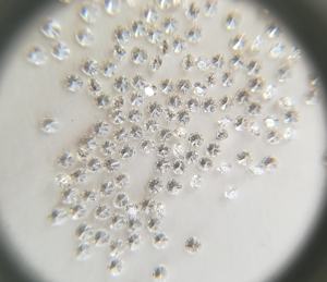 1.00 Ct White Lab Grown CVD HPHT Diamants ronds synthétiques Bijoux brillants avec couleur DEF 3.05 MM et clarté SI - Product Image 4