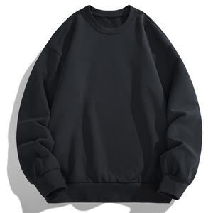Suéter de Punto Oversize para Hombre, Cuello Redondo, Color Crema, Corte Regular, Estilo Casual para Otoño - Product Image 2