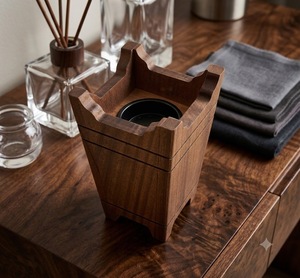 Wooden Sandalwood Oud Incense Holder <b>Burner</b> Aromatherapy Diffuser Decorative Fragrance Stand <b>for</b> Home Spa - Product Image 2