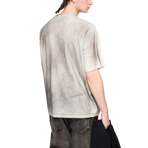 Camiseta de hombre de corte ajustado con efecto desgastado por el sol, fabricada en fábrica al por mayor, la más vendida, de secado rápido, para adultos. - Product Image 3