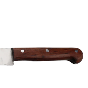 Couteau de chef en acier inoxydable avec manche en bois brun, lame longue, couteau à découper la viande, couteau de boucher, outil de découpe professionnel pour la cuisine - Product Image 3