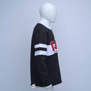 เสื้อสเวตเชิ้ตแขนยาวปักลายเชนิลล์ราคาส่งถูก สไตล์พรีปปี้สำหรับผู้ชาย ทรงปกติ ใส่ได้ในฤดูใบไม้ร่วง พร้อมรับสั่งทำ - Product Image 4