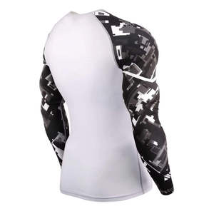Qualité supérieure FOX TRADING Rashguard MMA personnalisé à impression numérique unisexe, manches longues, respirant, écologique, séchage rapide, 160g - Product Image 4