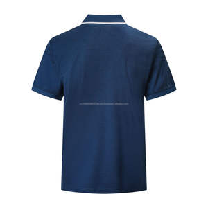 High Quality <b>Men's</b> 100% Cotton Pique Polo Shirt - Short Sleeve Casual/Corporate Uniform Supplier Vietnam - Product Image 5