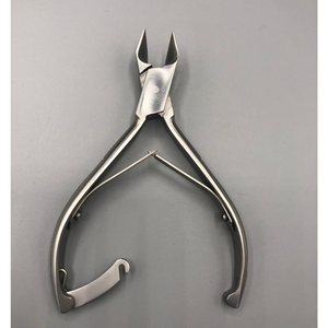 Heavy Duty Moon Shape Toe <b>Nail</b> Cutter Stainless Steel Cuticle Nipper with Back Lock Professional Podiatry <b>Thick</b> <b>Nail</b> <b>Clipper</b> - Product Image 2