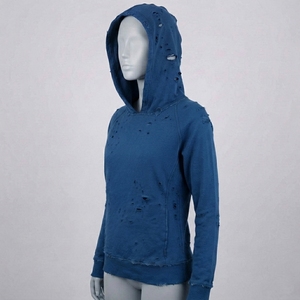 Sudaderas con Efecto Desgastado para Mujer, Ropa Informal de Algodón y Felpa de Primera Calidad con Logotipo Personalizado, Fabricación OEM - Product Image 6