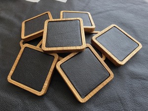 Posavasos de Madera con Base Resistente Disponible para Uso en el Hogar, Hotel, Restaurante y Cocina - Product Image 6