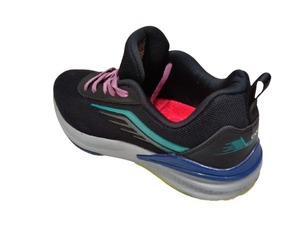 Chaussures de course en maille pour femmes, respirantes, légères, amortissantes, antidérapantes, à lacets, pour la marche et le sport - Product Image 1