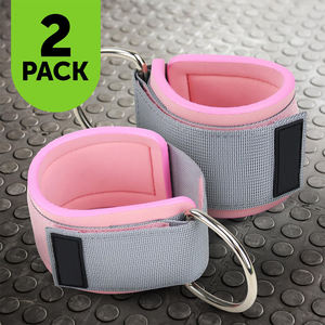 Sangle de cheville tendance fabriquée sur mesure, couleur unie, avec logo et impression personnalisés, pour la musculation et l'haltérophilie - Product Image 2