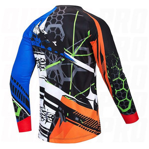 Cycling Jersey Men Long Sleeve MTB Motocross Shirt Off Road Racewear Breathable Quick Dry Lightweight Mountain Bike BMX Downhill - Product Image 4