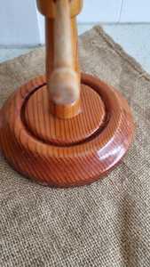 Wooden Mug Holder Stand Double Tier Cup <b>Rack</b> Minimalist <b>Kitchen</b> Tableware <b>Storage</b> Organizer Standing Type - Product Image 3