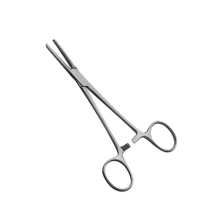 Pinces hémostatiques en acier inoxydable, droites et courbées, à verrouillage, légères, pour usage médical, tailles 12,5/14 cm - Product Image 3