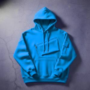 Streetwear Manufacturer Autumn Hoodies Clothing Digital <b>Thick</b> <b>Fleece</b> Zipper-Up Oversized Vintage Hood 100% Cotton for Men - Product Image 6