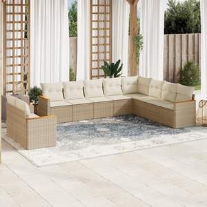 Set Divano da Giardino Beige - Product Image 1