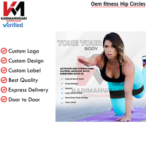 Strength Training Hip Circle Men Women Gym Glute Resistance Workout Band OEM Supplier - Product Image 4