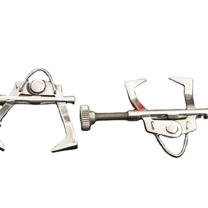 Séparateur de matrice dentaire Elliote |   Séparateur Rubberdam Eliot |   Pince cervicale multi-mâchoires en ivoire - Product Image 2