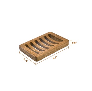 Support à Savon en Bois Chee Price, Design Européen, Boîte de Rangement Créative pour Savon, Idéal pour Fêtes, Vente Directe Usine, Savonnettes en Bois pour Lavage des Mains - Product Image 5
