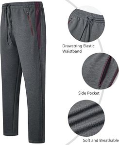 Top Selling Polyester / Cotton <b>Tracksuit</b> for Men Two Piece Set Full Zip Turn-down Collar Jacket Athletic Wear - Product Image 5