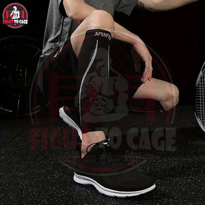 1 paire de manchons de compression respirants et élastiques pour le soutien des mollets, pour la course à pied, le football, le basketball, la gym et la randonnée - Product Image 6