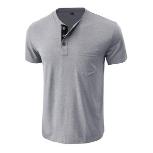 T-shirts pour hommes en coton lourd 230 g/m², style vintage, coupe ample, épaules tombantes, t-shirts décontractés unis et simples pour hommes - Product Image 2