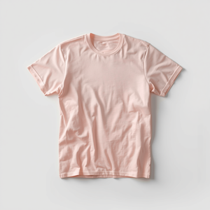 T-shirts en coton 220 GSM, poids lourd, qualité supérieure, manches courtes, vierges, pour impression avec personnalisation OEM ODM - Product Image 2